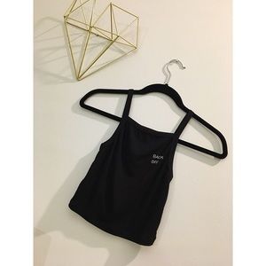 Pacsun LA Hearts Black Tank “Back Off”